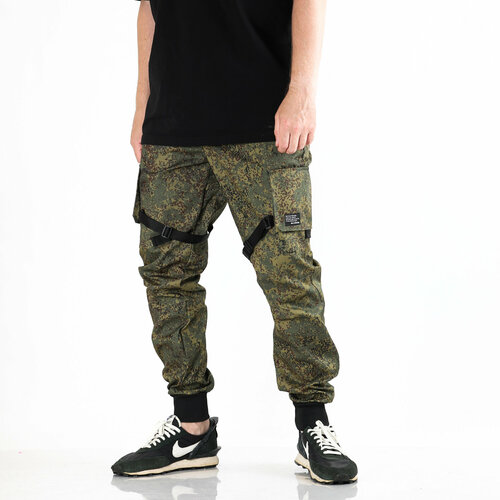 фото Брюки джоггеры blk crown casper, размер xxl, камуфляж