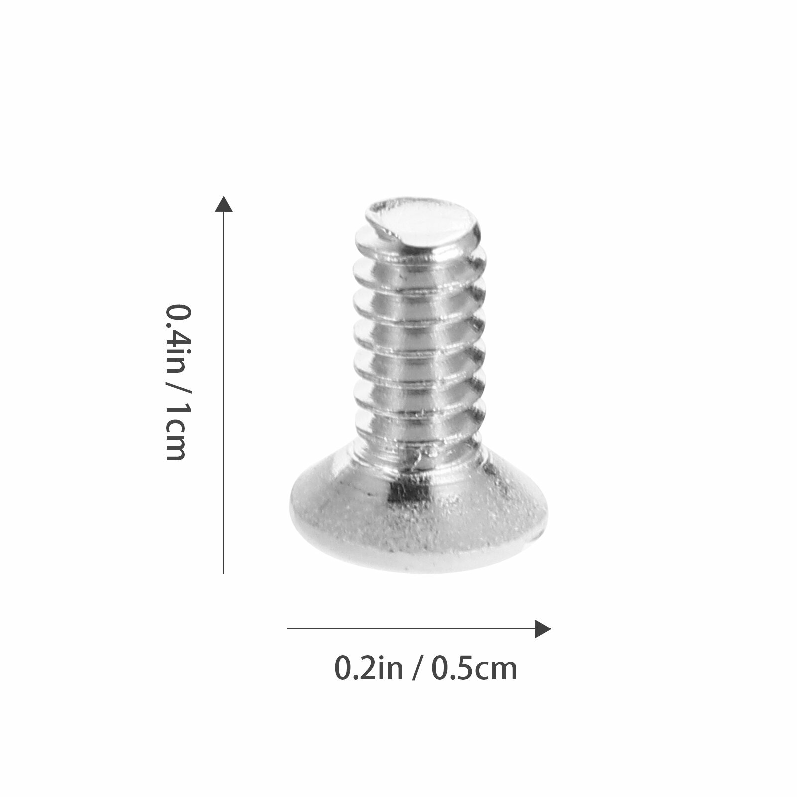 200 Штук Белые Винты Для Розеток С Овальной Головкой Размером 1X0.5CM