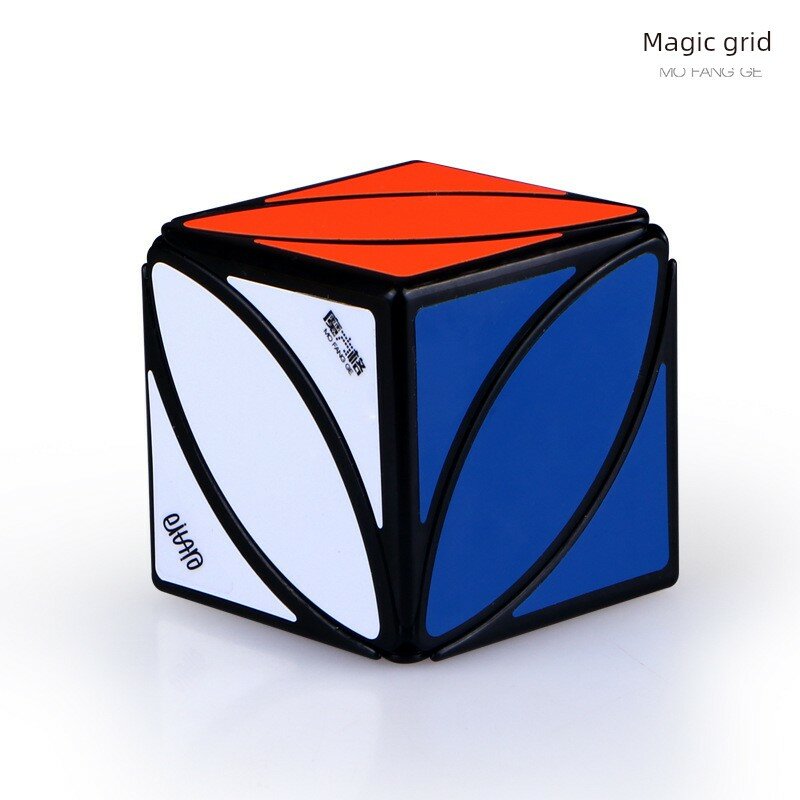 Черный лист клена 3x3, гладкий кубик-головоломка для детей