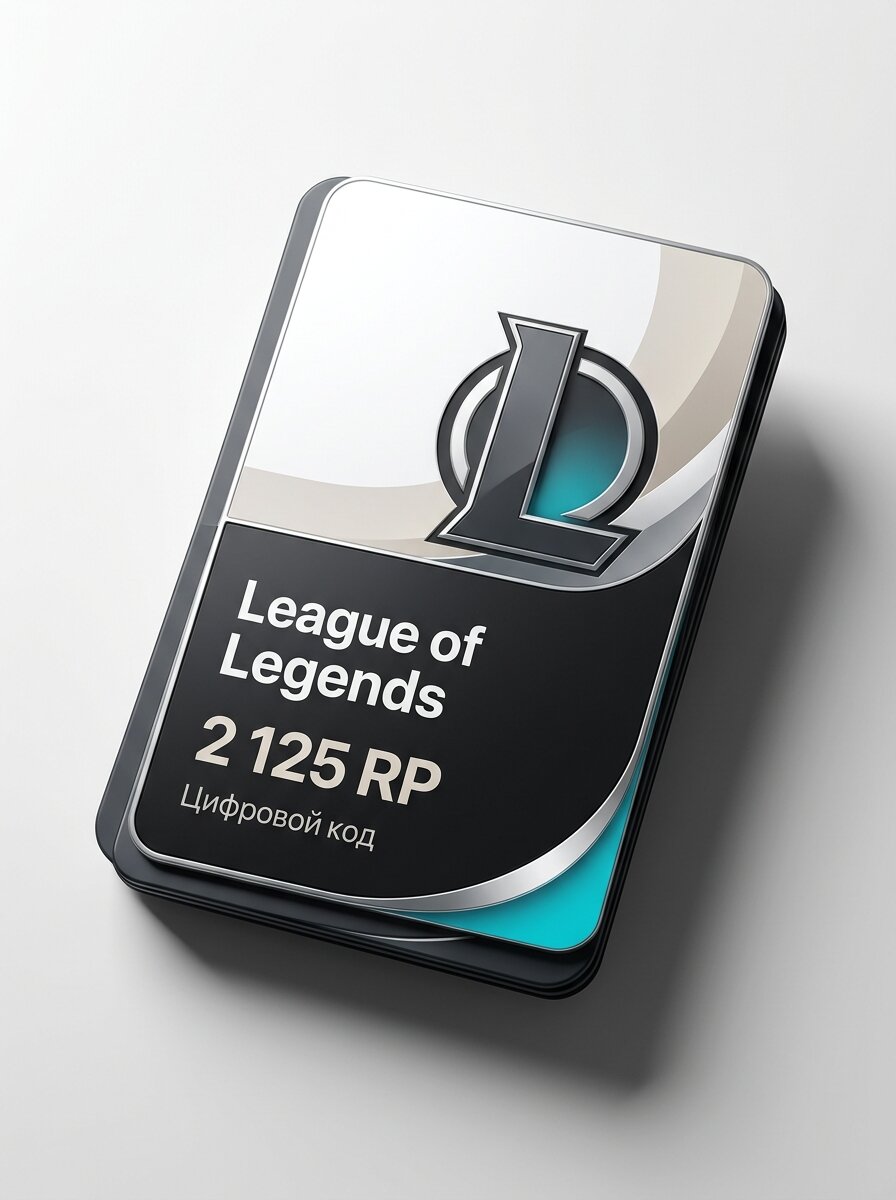 Подарочная карта League of Legends: 2,125 RP, цифровой код, регион Бразилия
