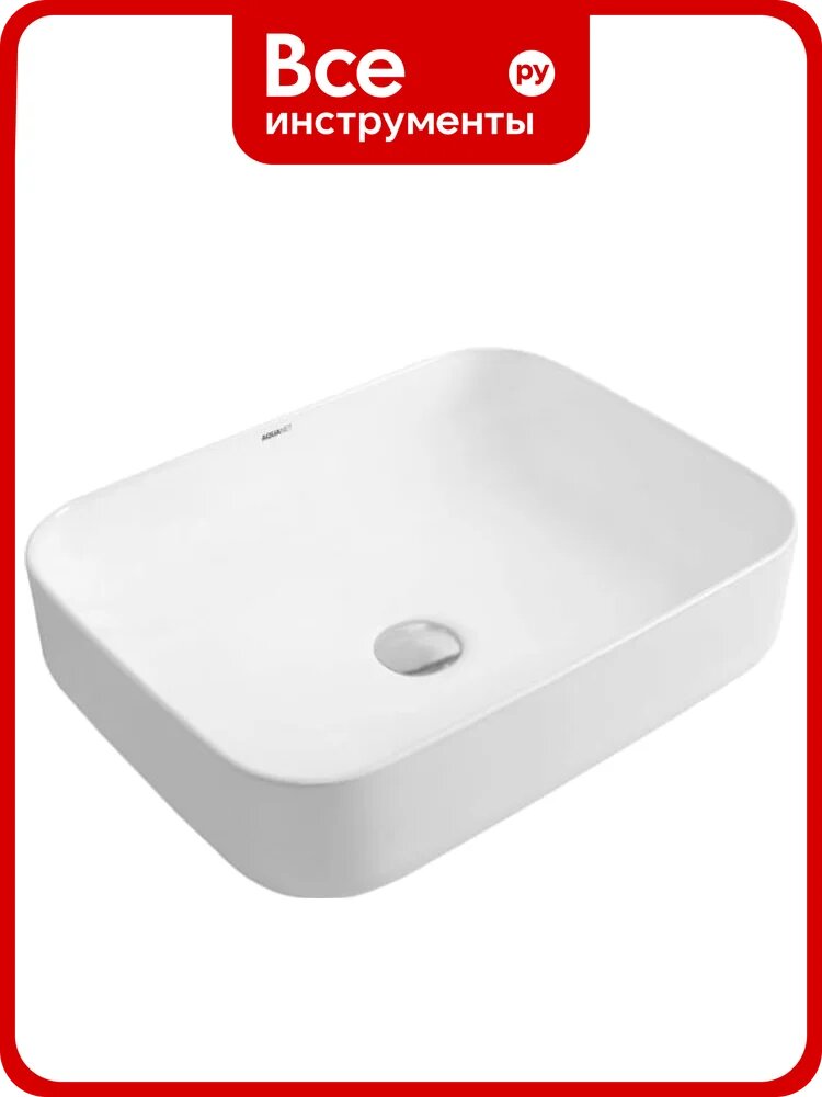 Керамическая раковина Aquanet SOUL-1 накладная, 500х400х135 00211282