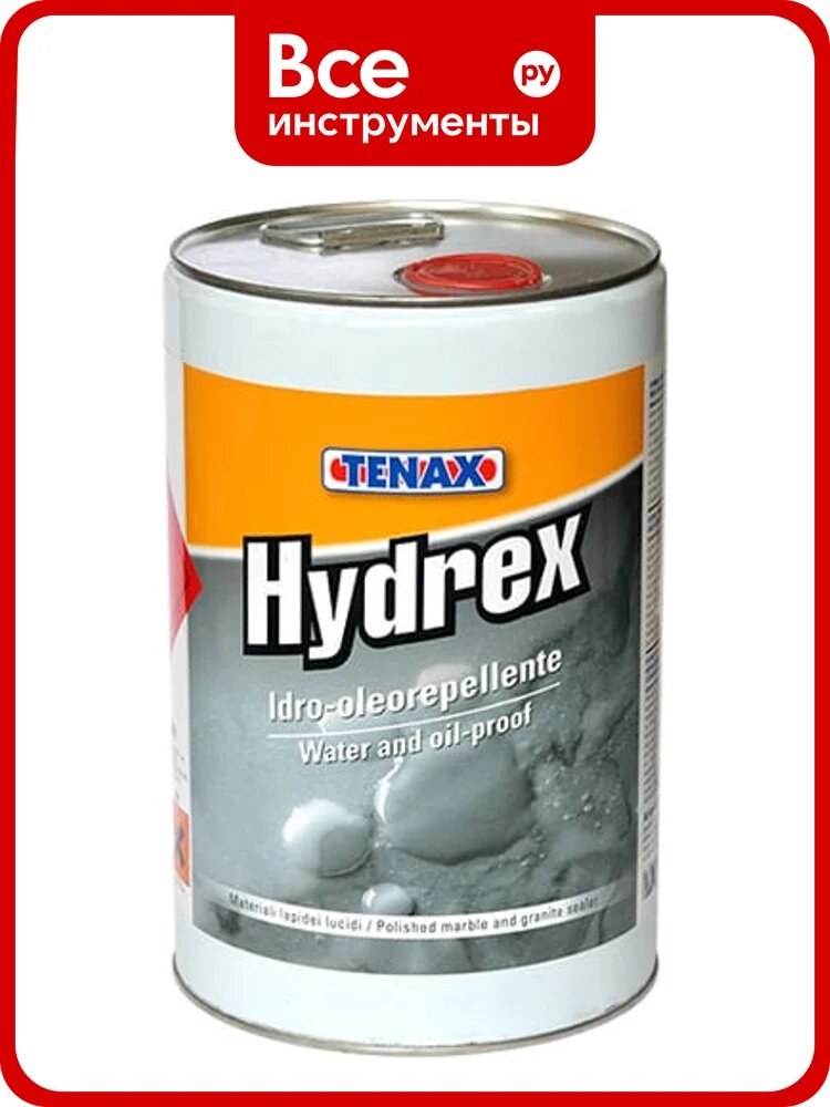 Покрытие Tenax Hydrex водо/масло защита 5 л 039230013