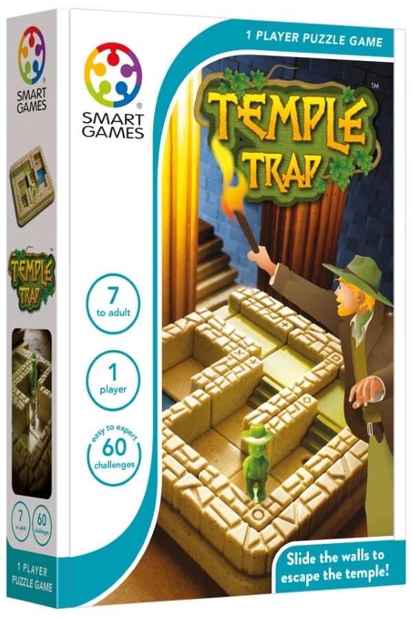 Настольная игра Smart Games Temple Trap, английская версия, логическая игра для детей