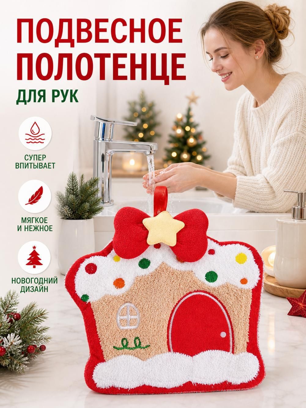 Полотенце кухонное 1 шт