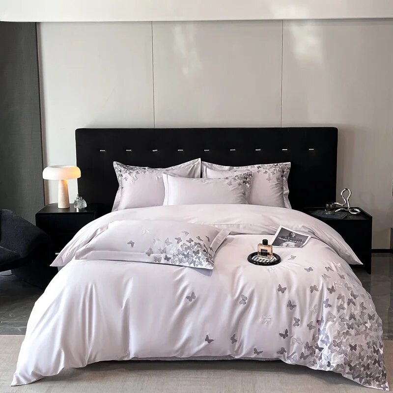 Комплект постельного белья Svetanya из хлопка, король Fitted Sheet Style, RU Europe, 2138958