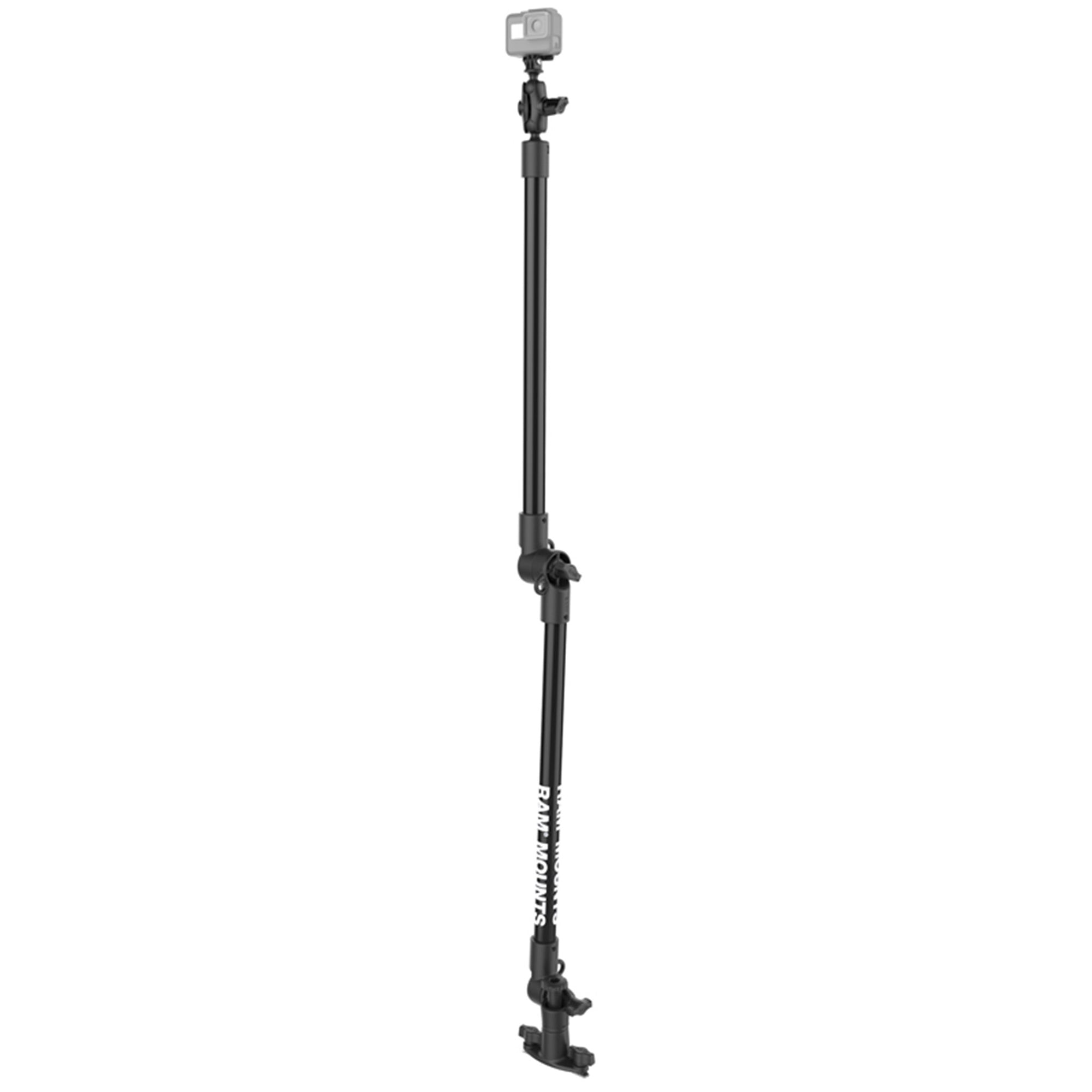 RAP-411-18-18-A-GOP1 Крепление для камеры RAM Tough-Pole 48" с двойной трубой и двухрельсовым основанием