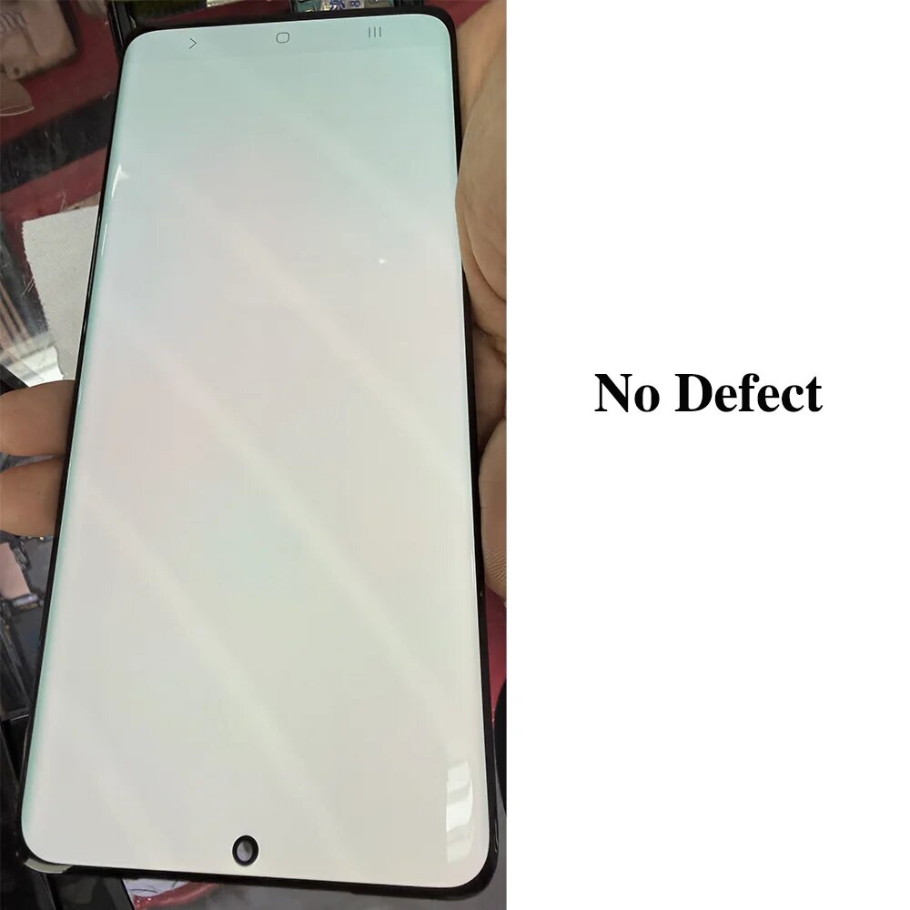 AMOLED-дисплей с дефектом для Samsung S21 Ultra 5G G998 G998U, сенсорный экран, S21U Black Frame 01