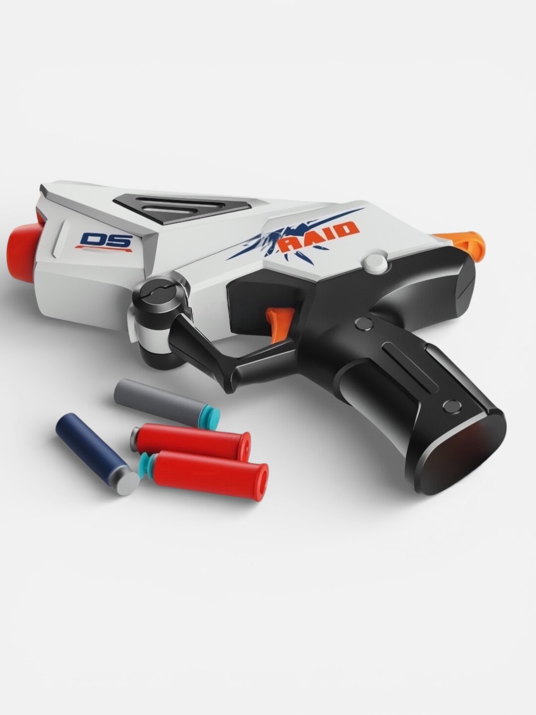 Детская игрушка бластер-пулемет "NERF" "Blast of Flames", бренд — фото 1