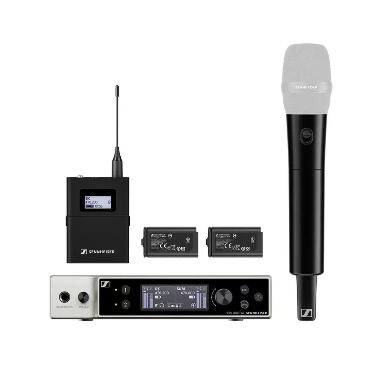 Радиосистема комбинированная Sennheiser EW-DX SK/SKM-S BASE SET (Q1-9) — фото 1