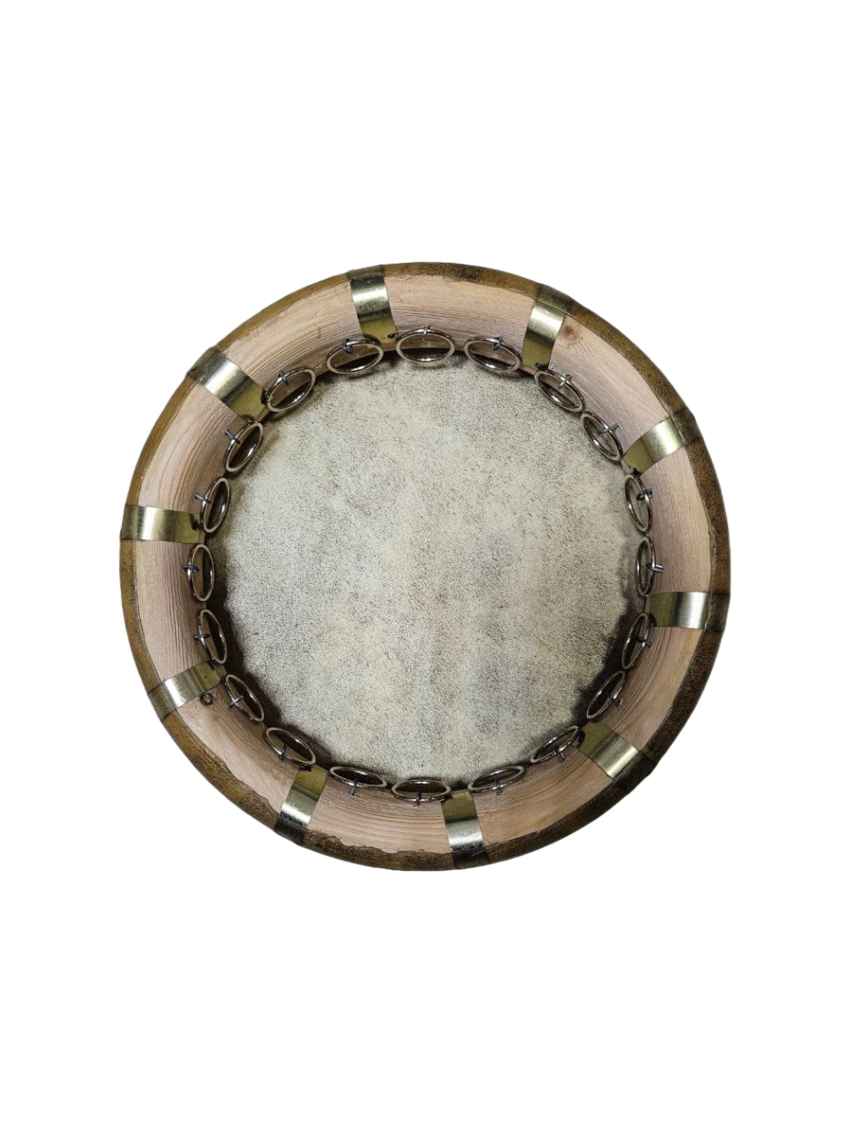 Музыкальный ударный инструмент народный Учебная дойра, 24 см