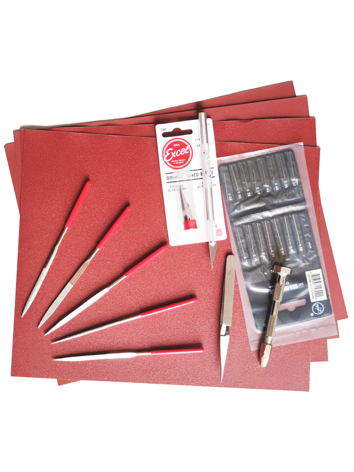 Основной набор начальных инструментов судомоделиста и моделиста — фото 1