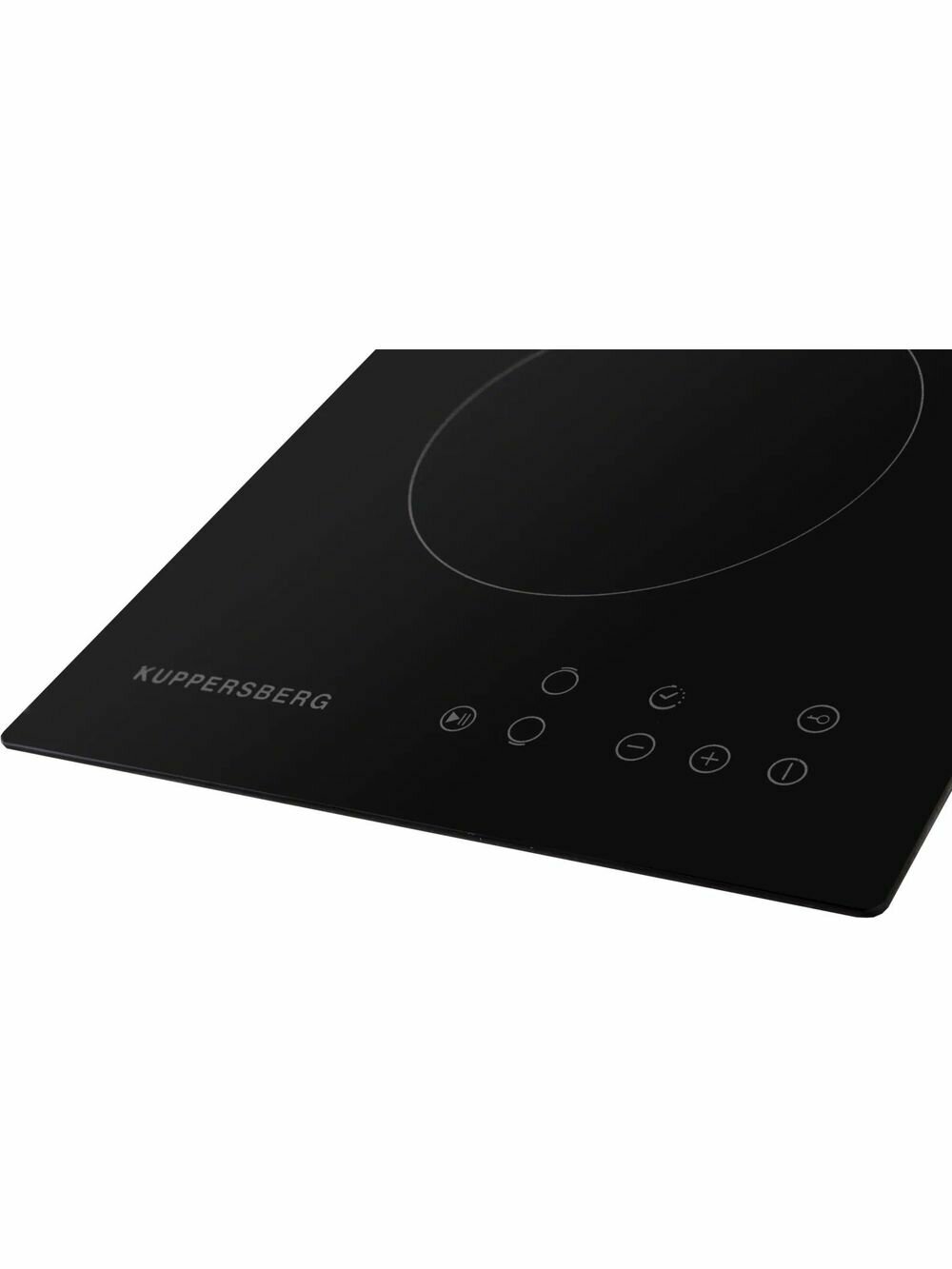 Электрическая варочная панель Kuppersberg ECO 302, встраиваемая, 2 конфорки, стеклокерамика, сенсорное управление — фото 1