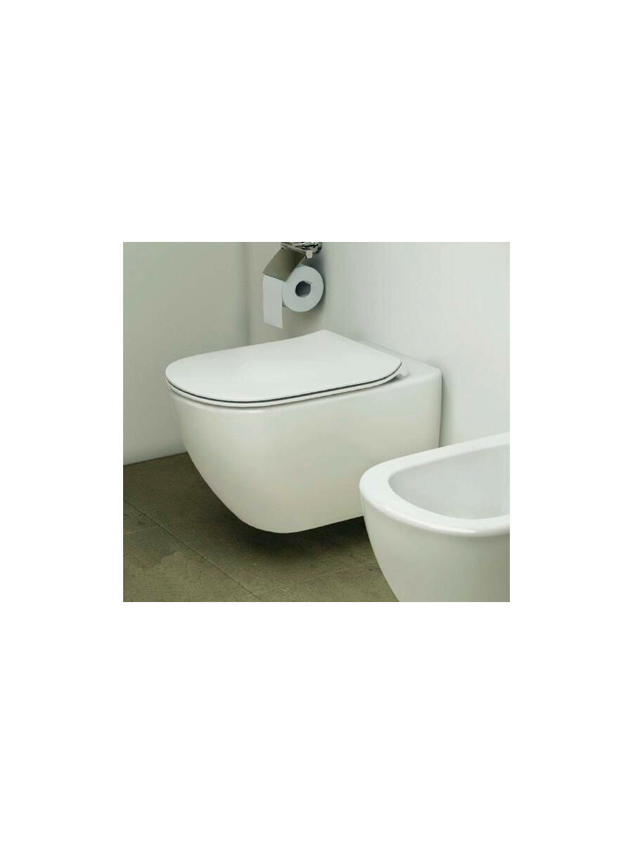 Крышка-сиденье для унитаза Ideal STANDARD Tesi T3527 — фото 1