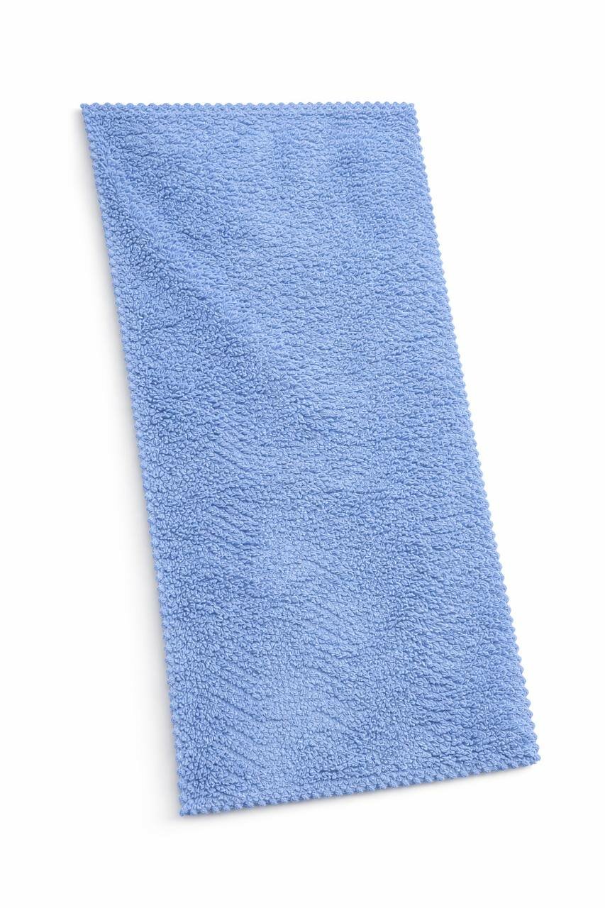 Салфетка , универсальная, из микрофибры, для уборки, синяя, 85x45 см