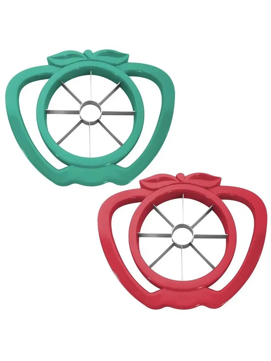 Практичный резак для яблок с ручками