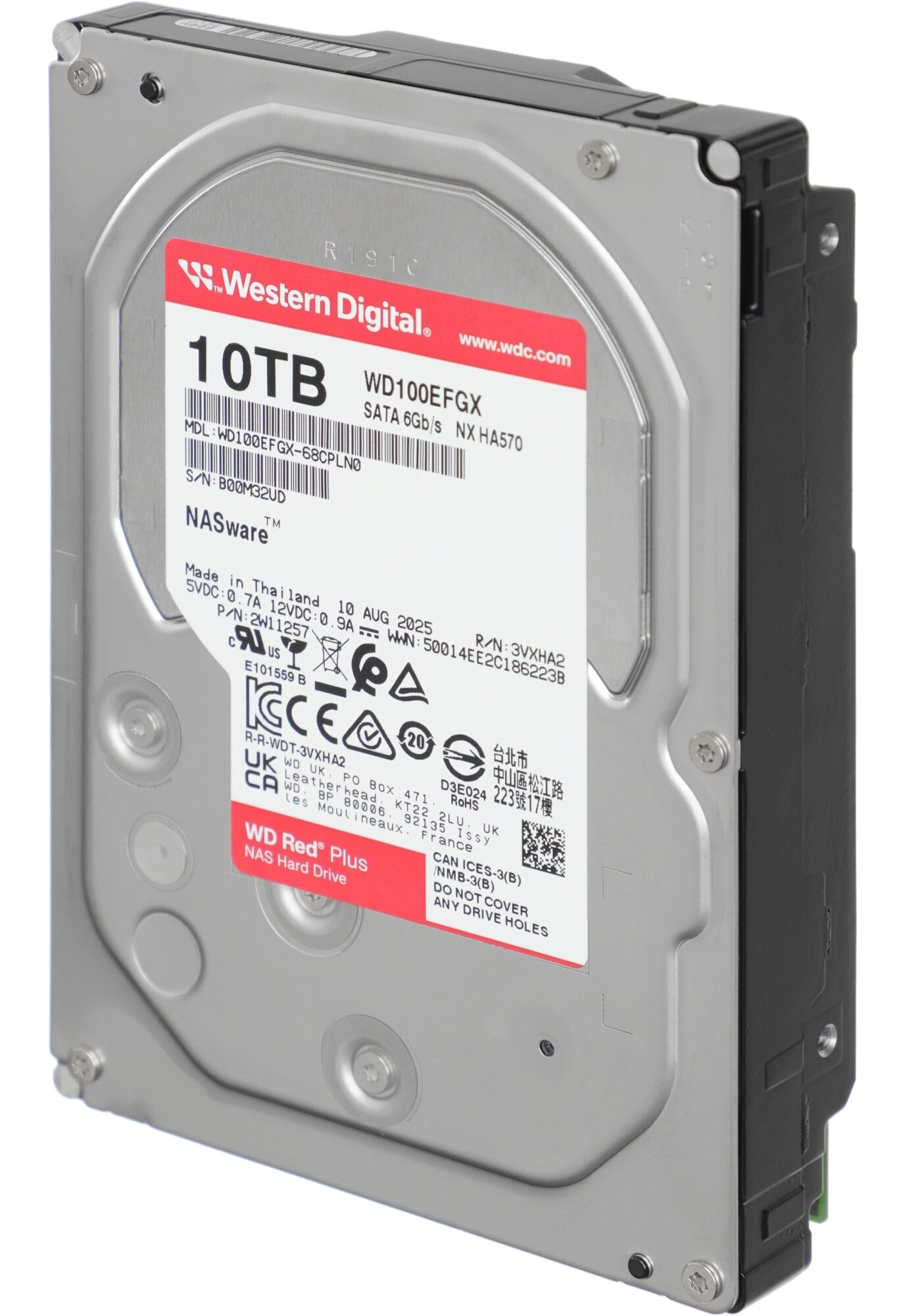t*i様 ジャンクWD Red Plus 10TB Жесткий диск WD SATA-III 10Tb WD101EFBX NAS Red Plus (7200r