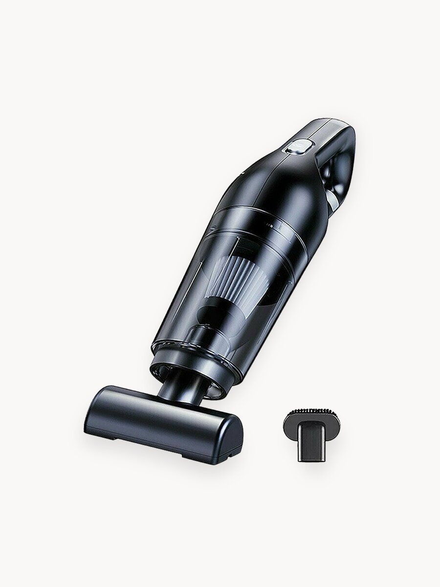 Автомобильный беспроводной мощный пылесос ручной для салона и дома