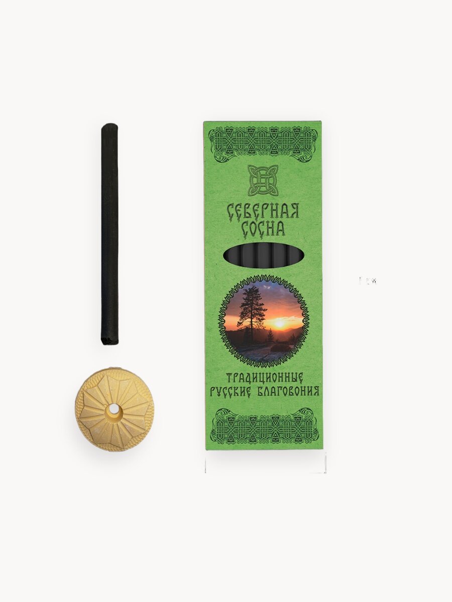 Благовония палочки ароматические натуральные аромат Северная сосна