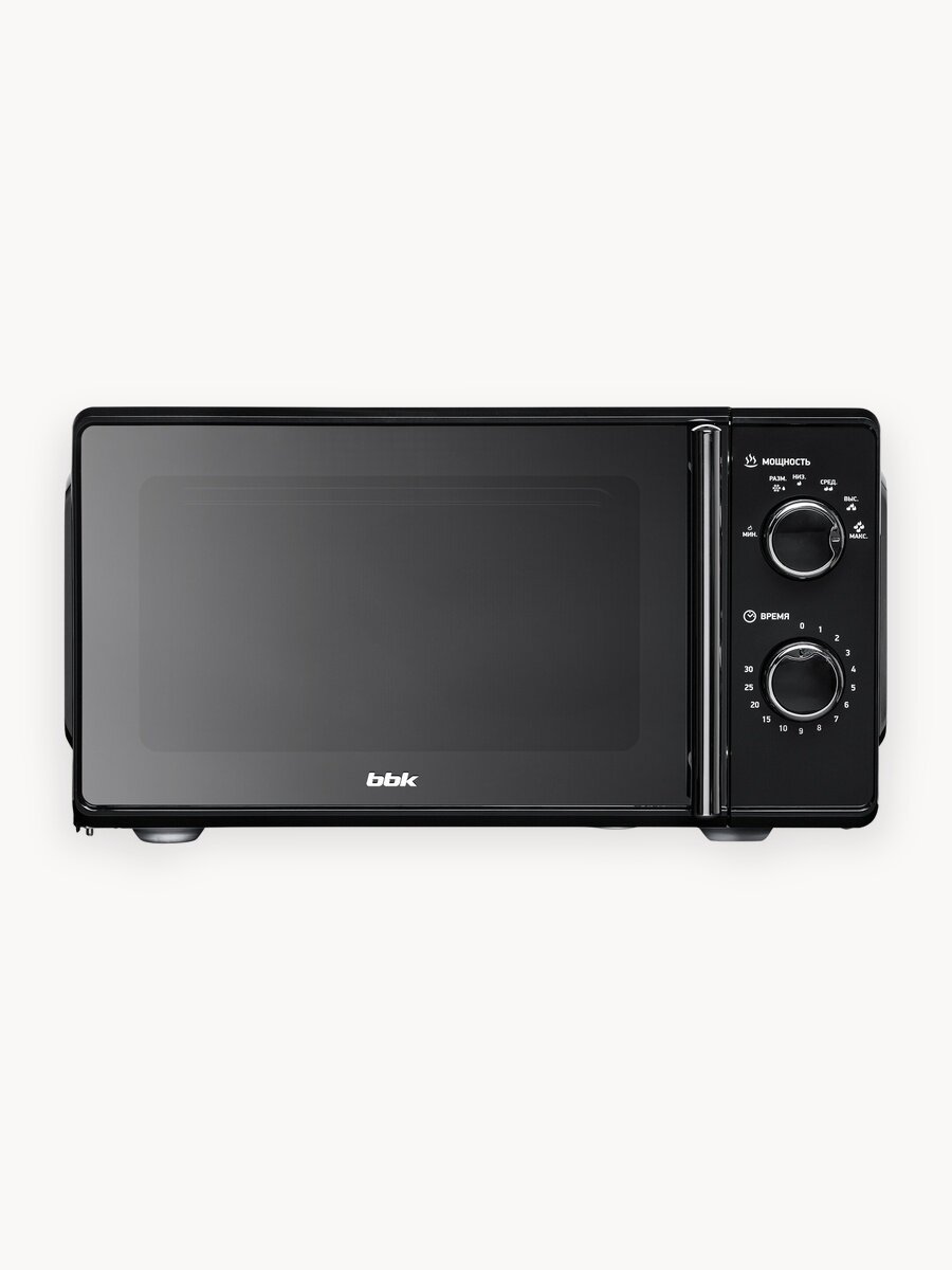 Микроволновая печь BBK 17MWS-794M/B-M черный, объем 17 л, мощность 700 Вт