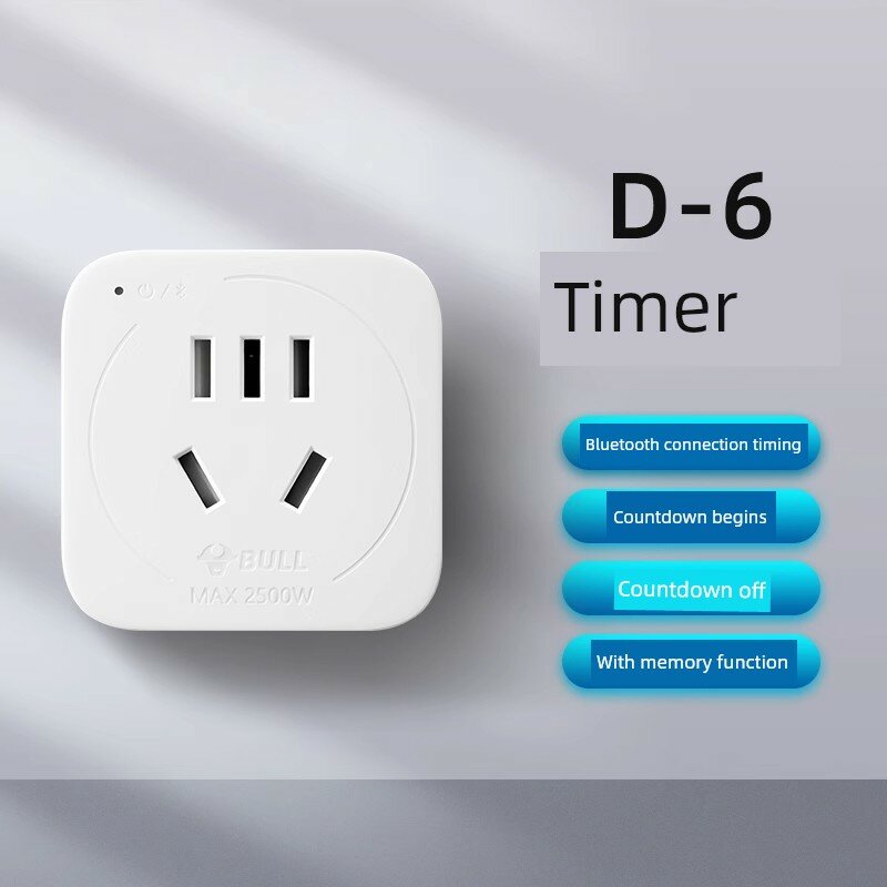 Bull D-6 Таймер с подключением Bluetooth и управлением через мобильное приложение