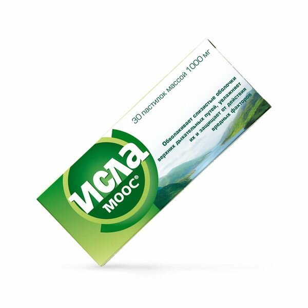 Исла Моос пастилки для рассасывания 1000мг 30шт