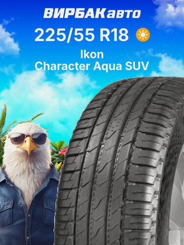 Изображение товара Летние шины Ikon Character Aqua SUV (Nordman S2 SUV) 225/55 R18 98H, летняя автомобильная резина