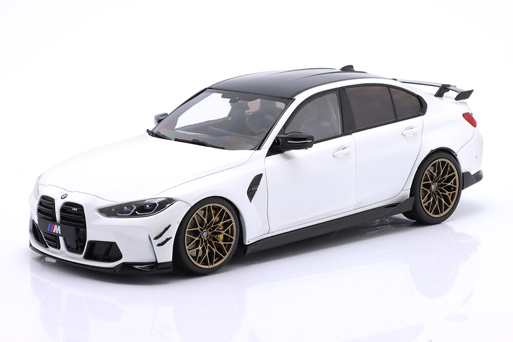 Модель коллекционная SOLIDO Bmw M3 G80 competition saloon 2024 white black