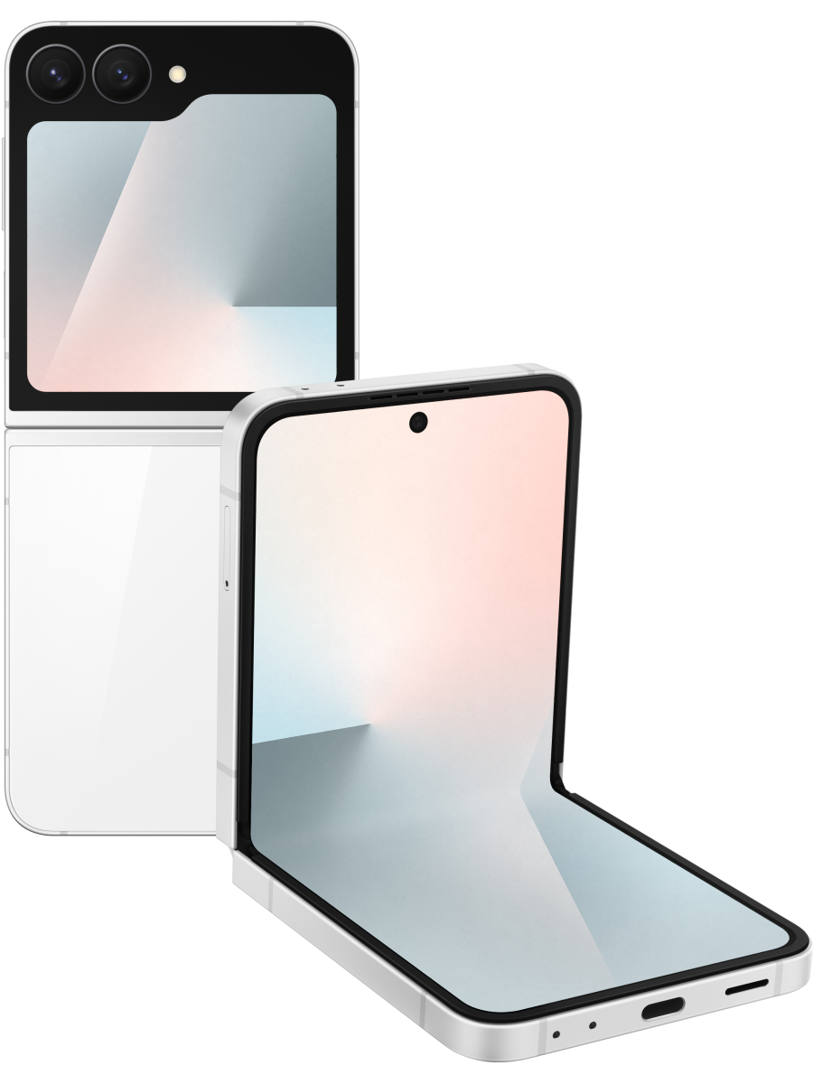 Смартфон Samsung Galaxy Flip7 FE SM-F761B 128Gb 8Gb белый