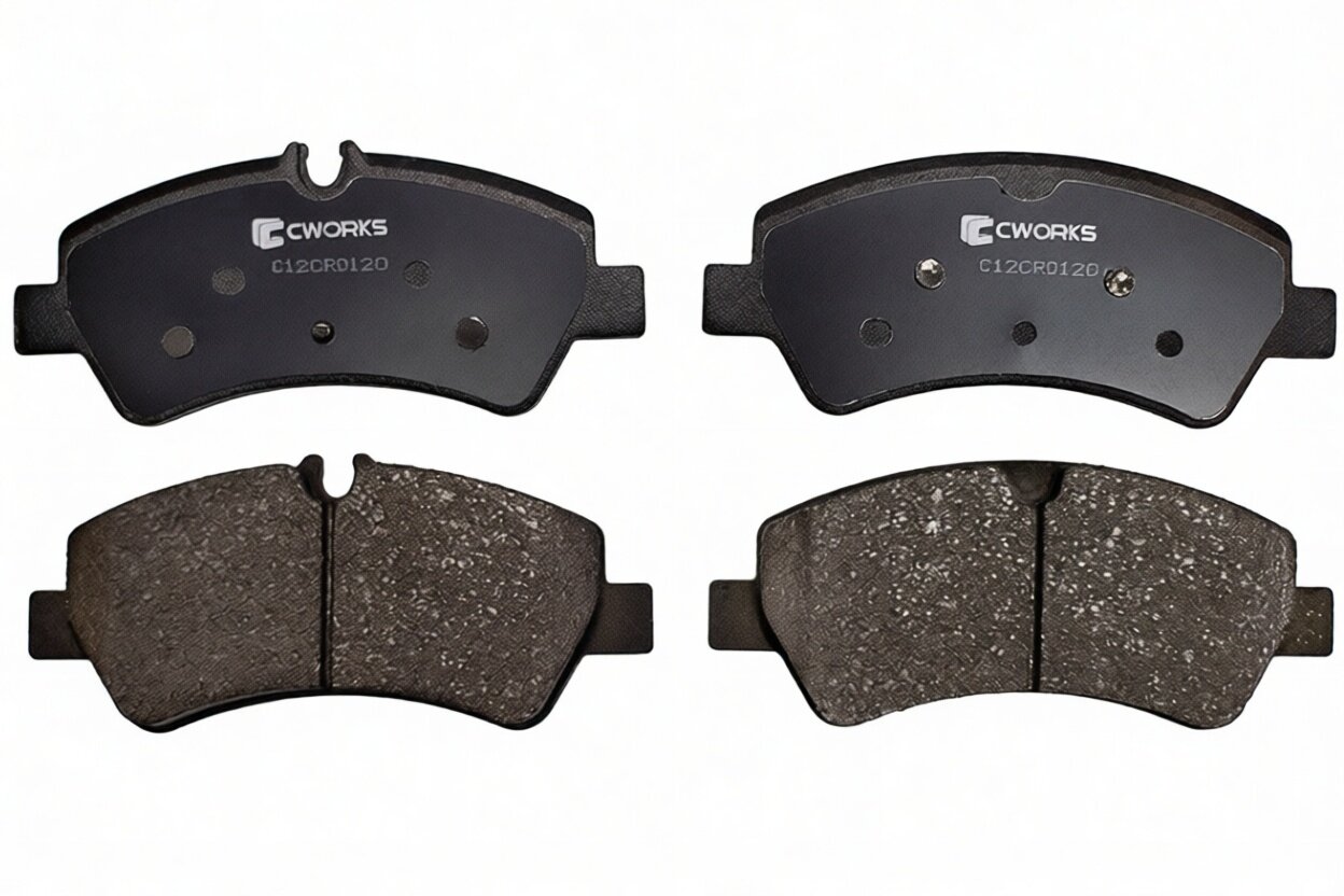 Тормозные колодки задние Low Metallic C12CR0120 CWORKS арт. C12CR0120
