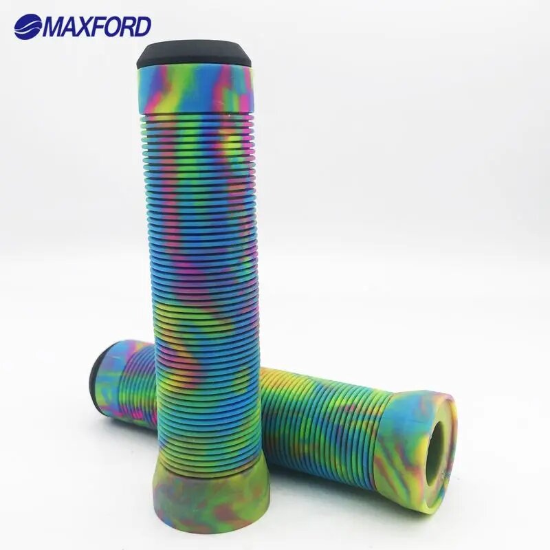 MAXFORD Радужные резиновые ручки для велосипеда