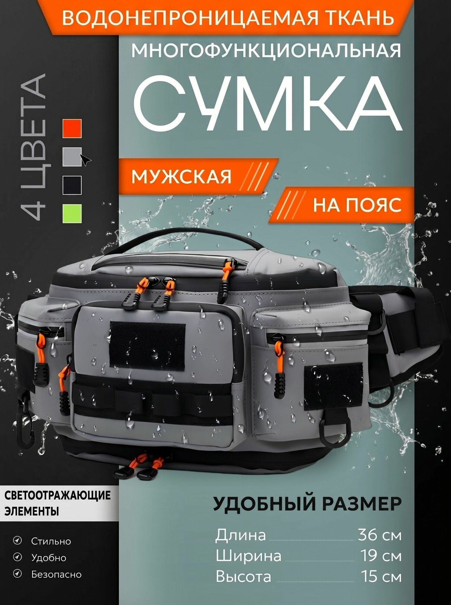 Сумка поясная