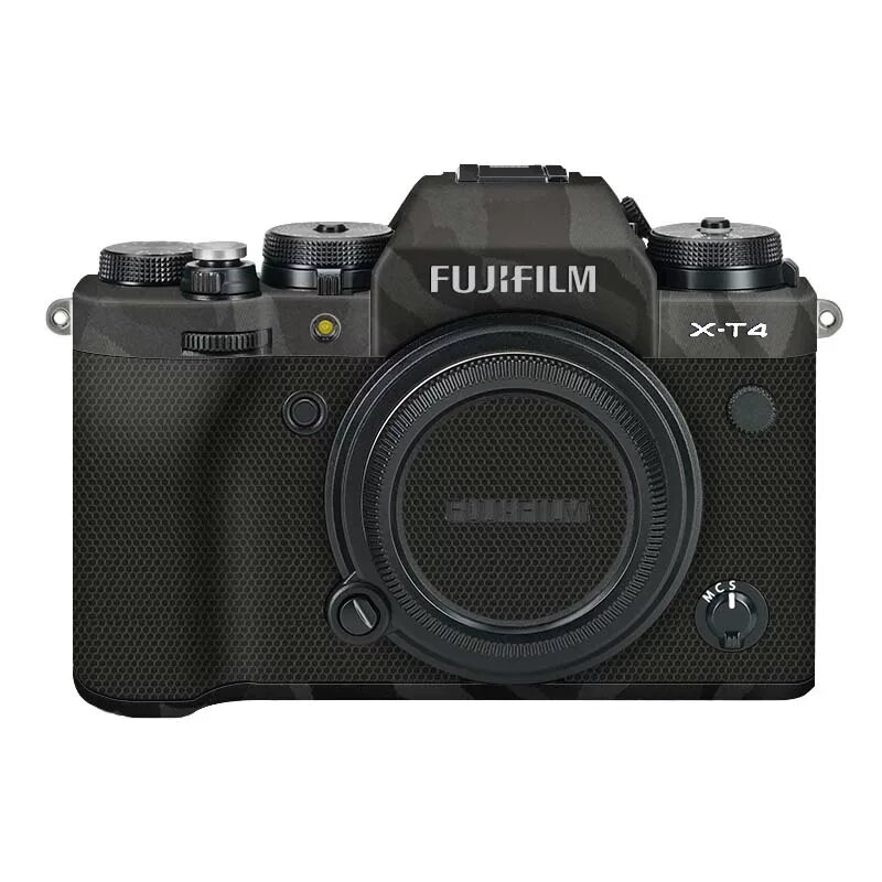 Fuji XT4 Тени камуфляж полное покрытие наклейка для тела камеры с мультяшным военным стилем