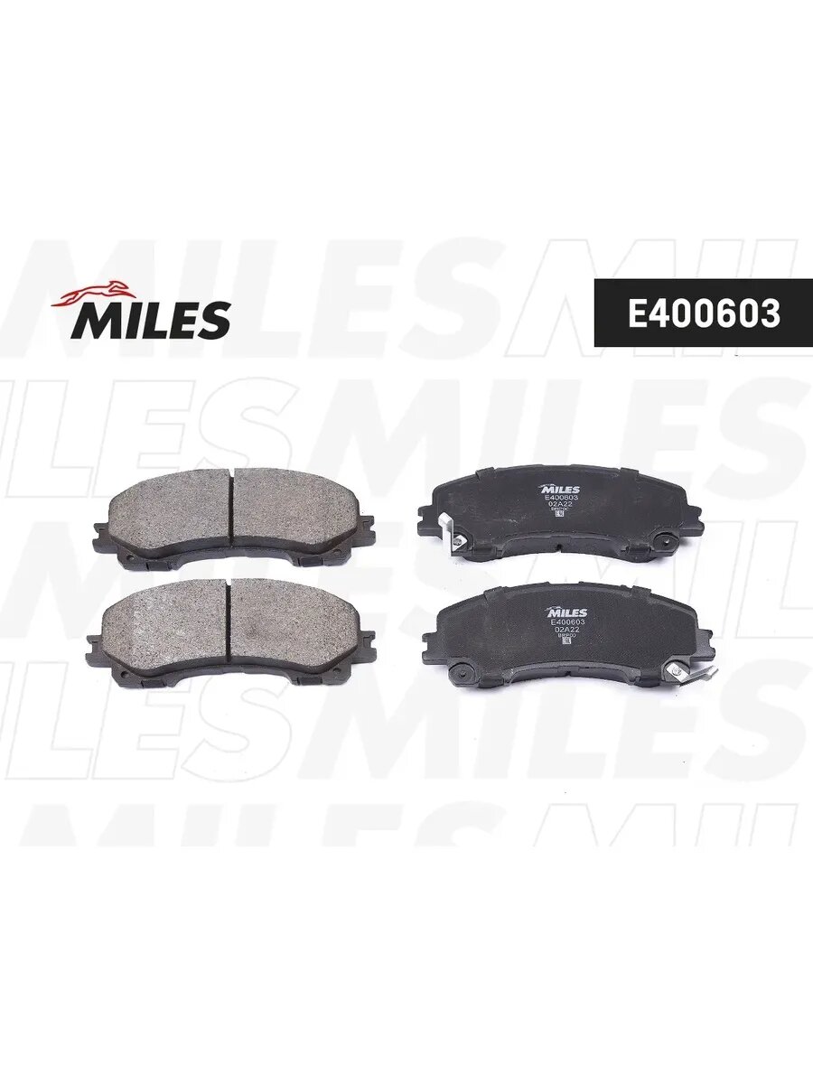 Колодки тормозные для а/м: X-Trail T32, Q50, Q60, QX50, арт. E400603