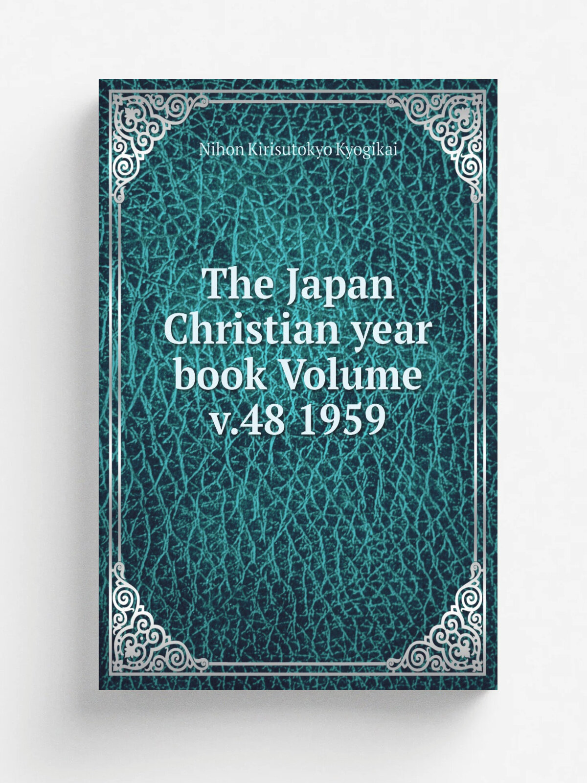 The Japan Christian year book Volume v.48 1959 | Nihon Kirisutokyo Kyogikai | Репринт