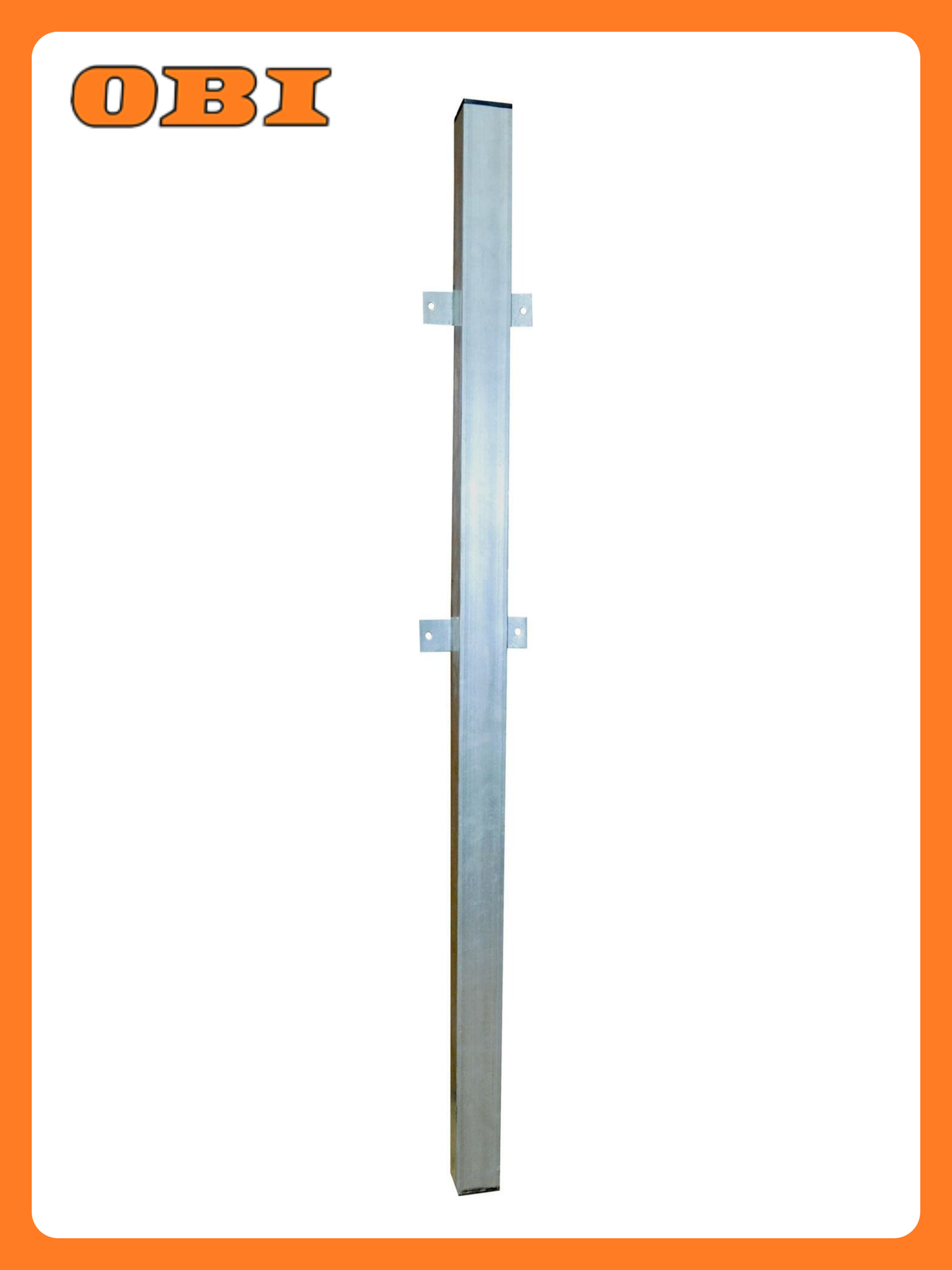 Заборный столб металлический Т-образный Таврос 60x60x3000 мм