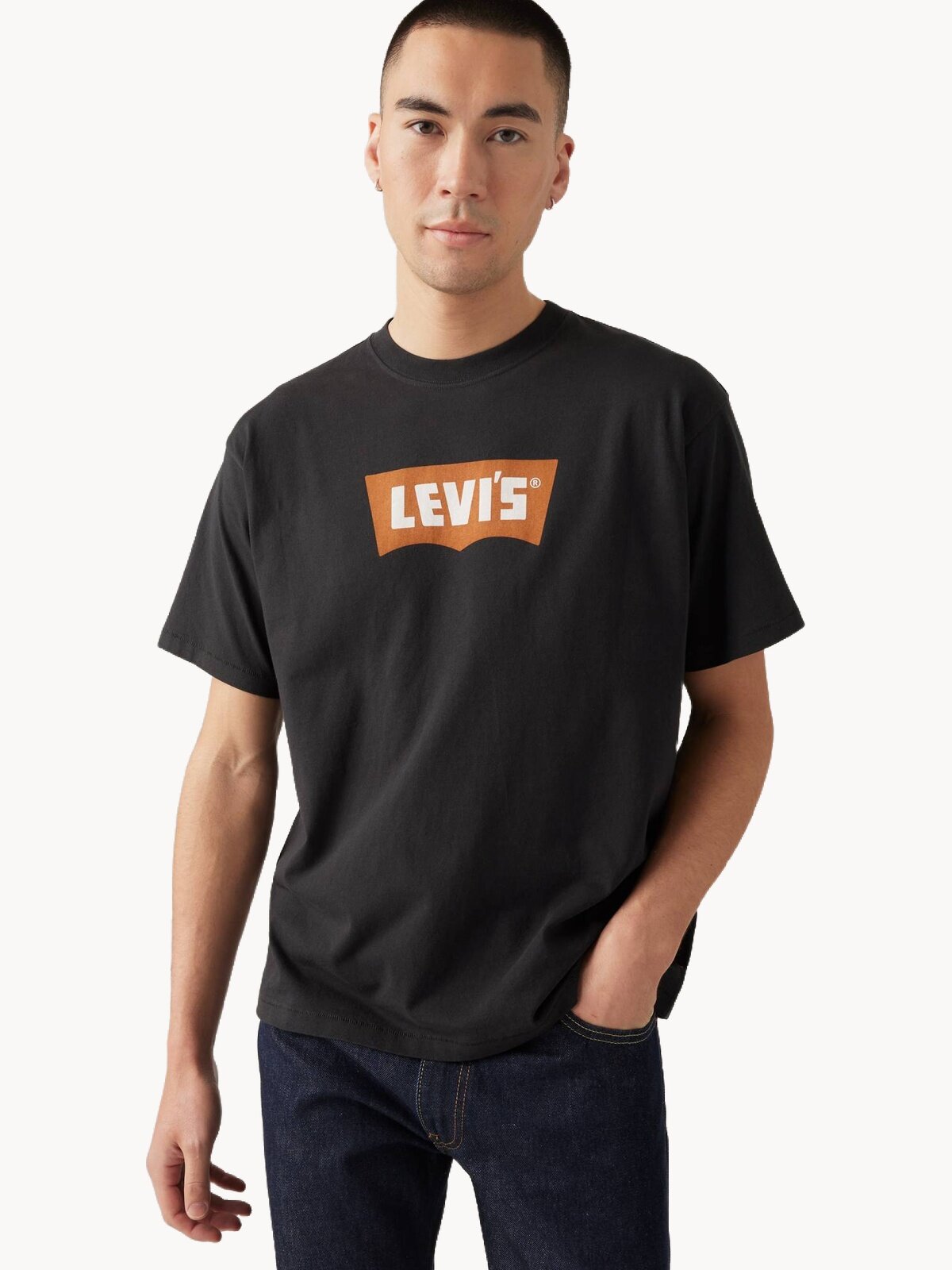 Футболка Levi's, размер XL, черный