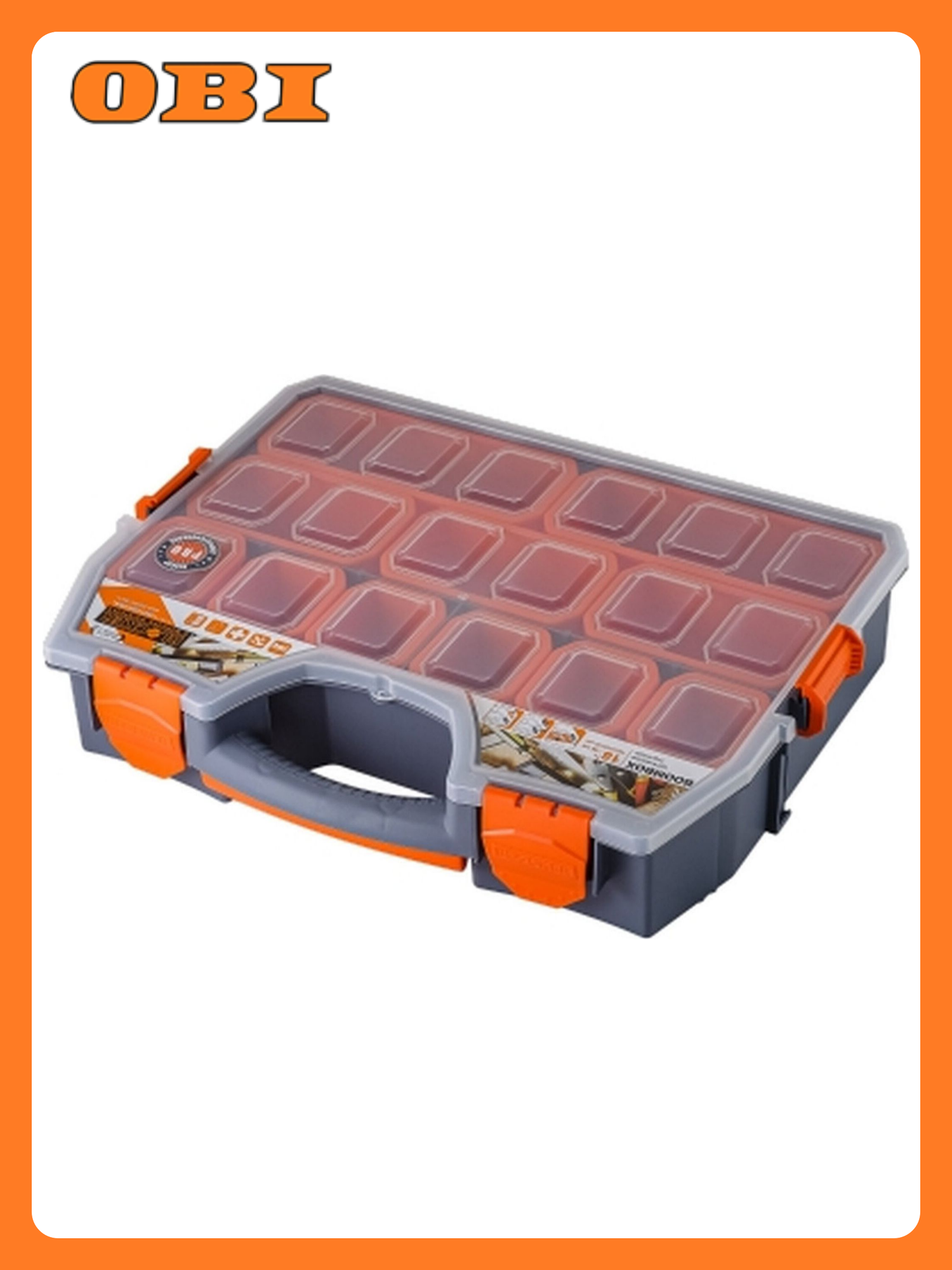 Ящик-органайзер универсальный BLOCKER Boombox АБС-пластик 462х365х92 мм