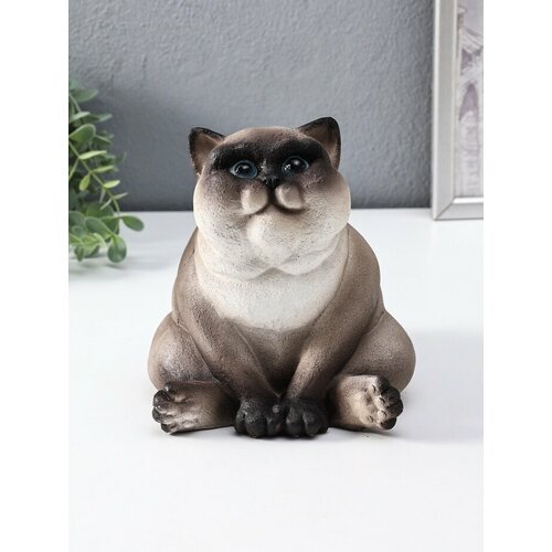 Фигура гипс Пряник кот Сиамский 1851719 см 1144₽