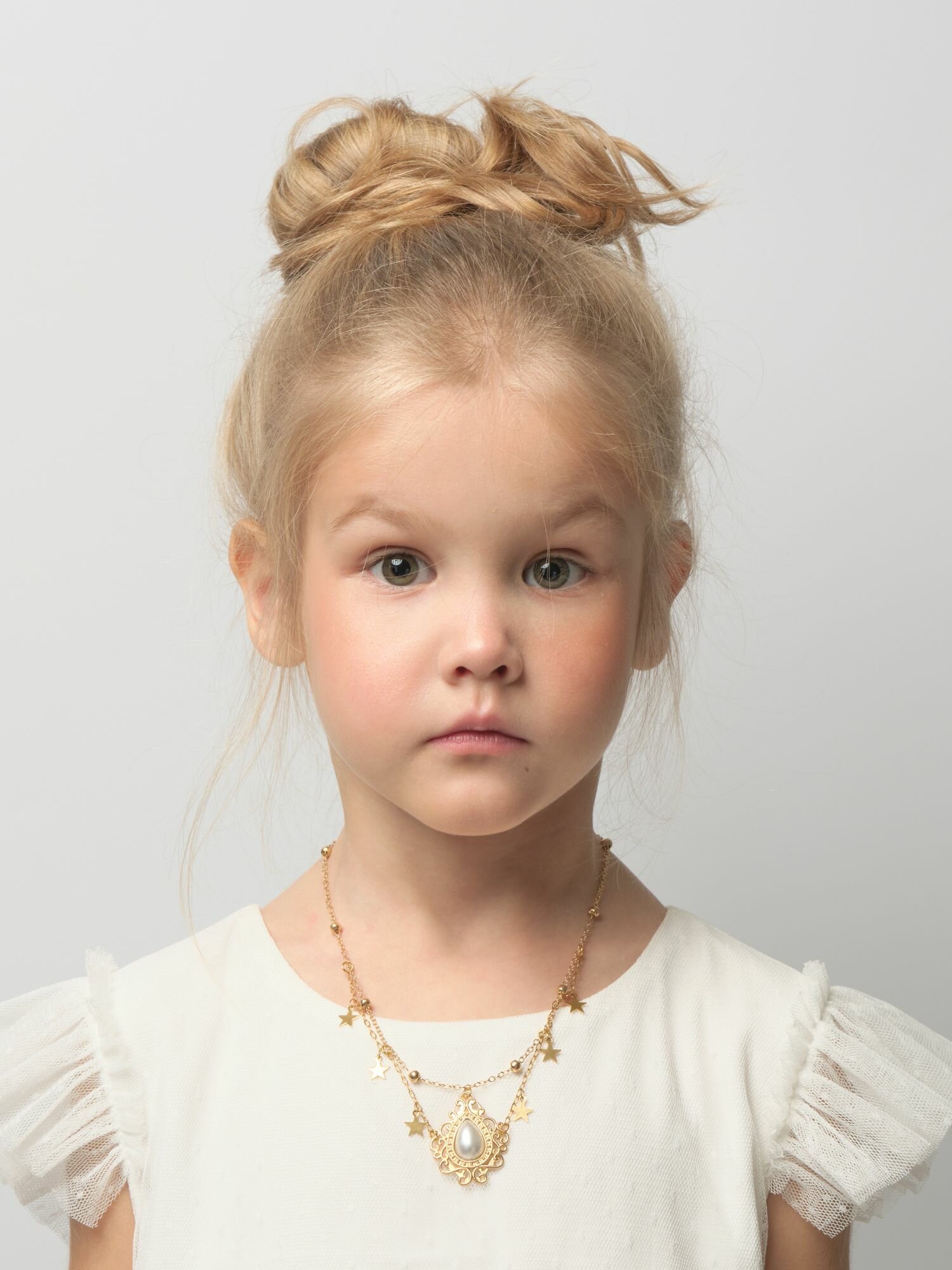 Колье Андерсен, золотой — фото 1