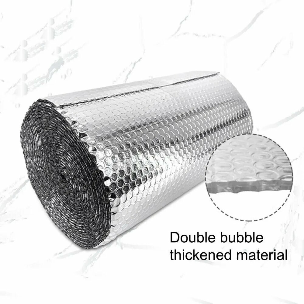 Алюминиевые Панели Теплового Отражателя Bubble Heat 60cmx3m Bubble