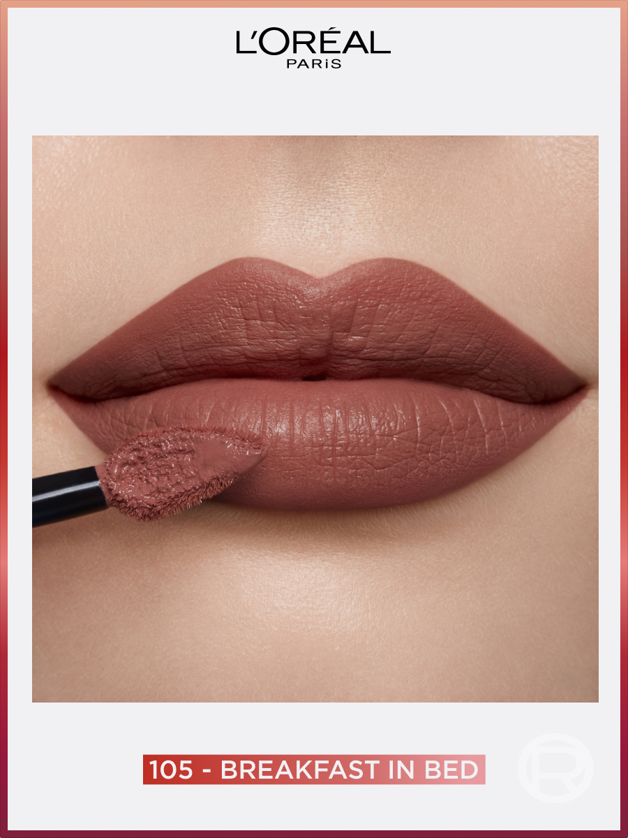 L'Oreal Paris Жидкая матовая помада Infaillible, оттенок 105 — фото 1