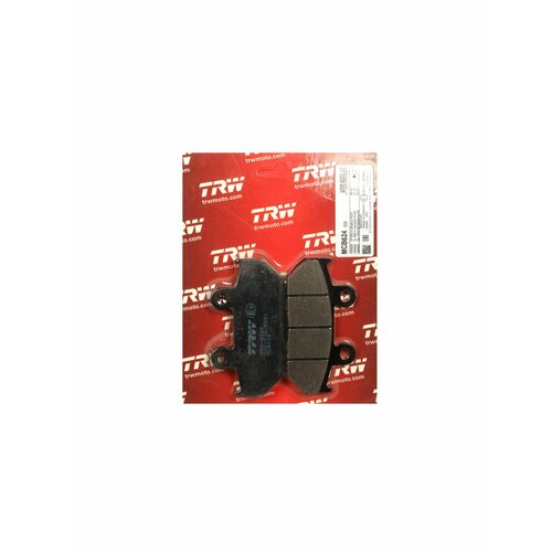 фото Колодки тормозные дисковые для мото передние trw (mcb624)