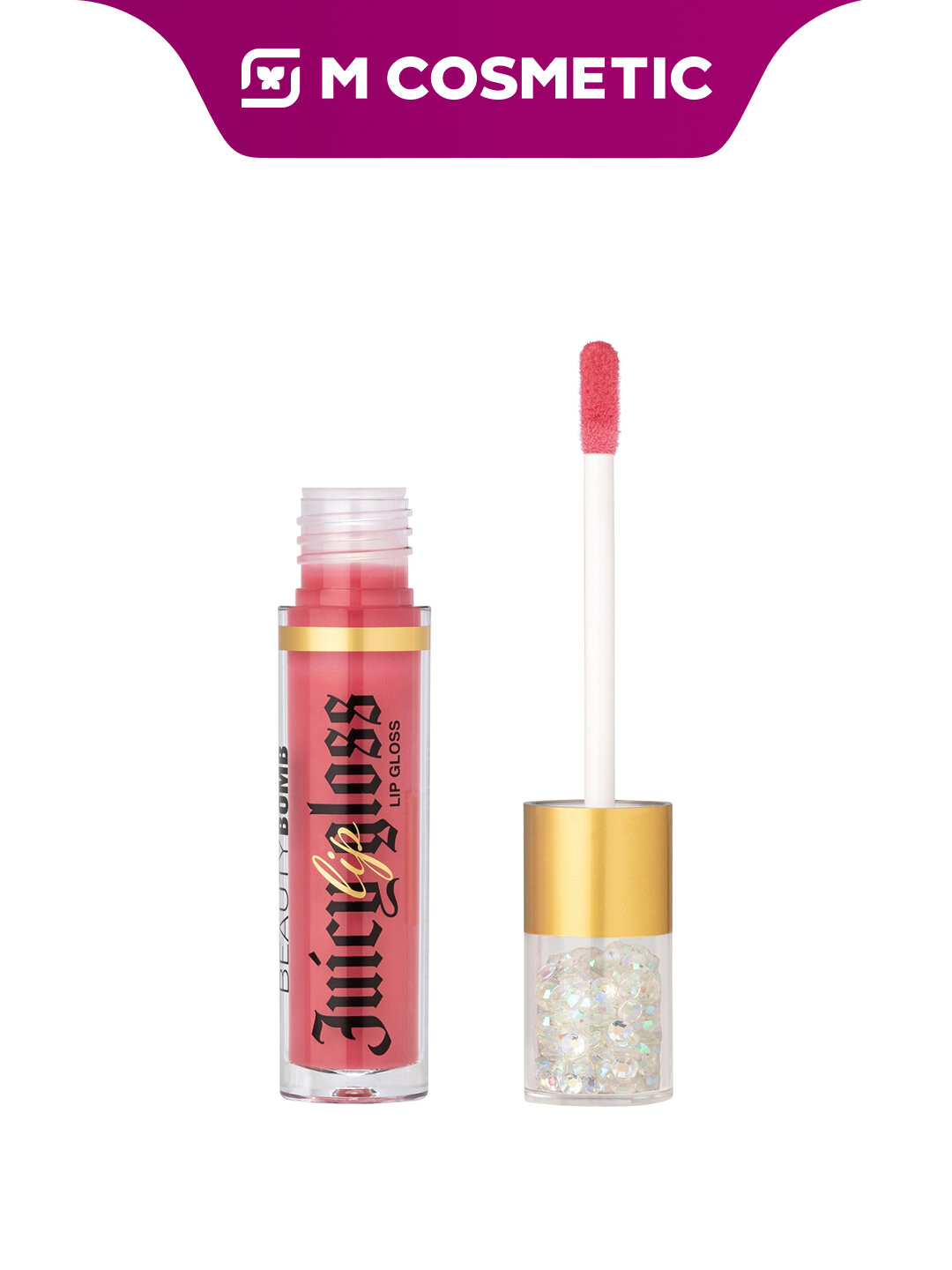 Блеск для губ BEAUTY BOMB "Juicy Lip Gloss", тон 11, увлажняющий, с глянцевым эффектом, 3.4 мл