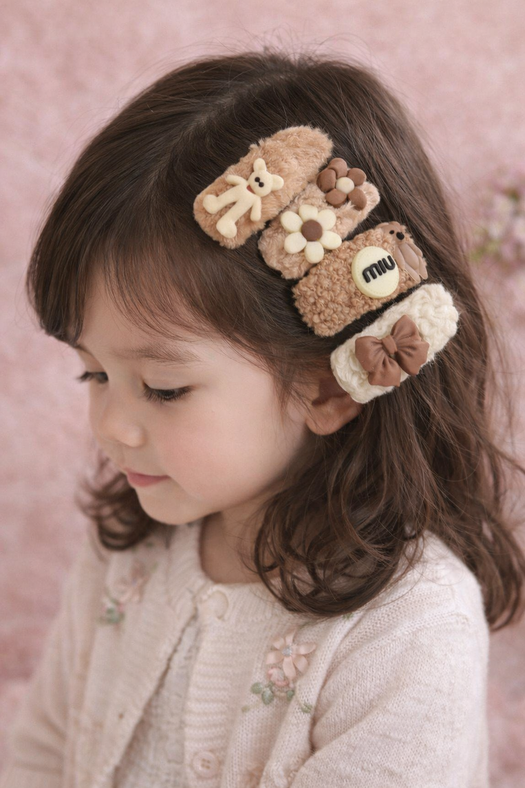 Заколок –Сборник мультфильмов для детей 5 шт Модные Набор металлический