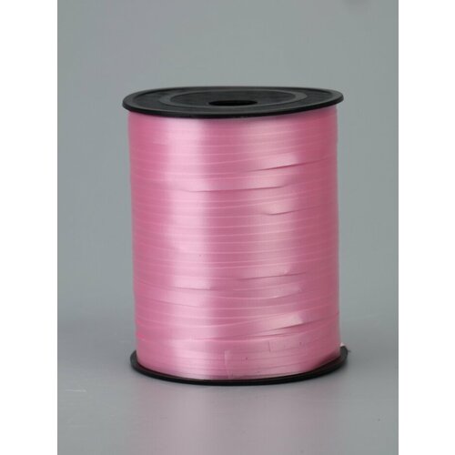 Лента для декора подарков и шаров светло-розовый 05 см 500 м 446₽