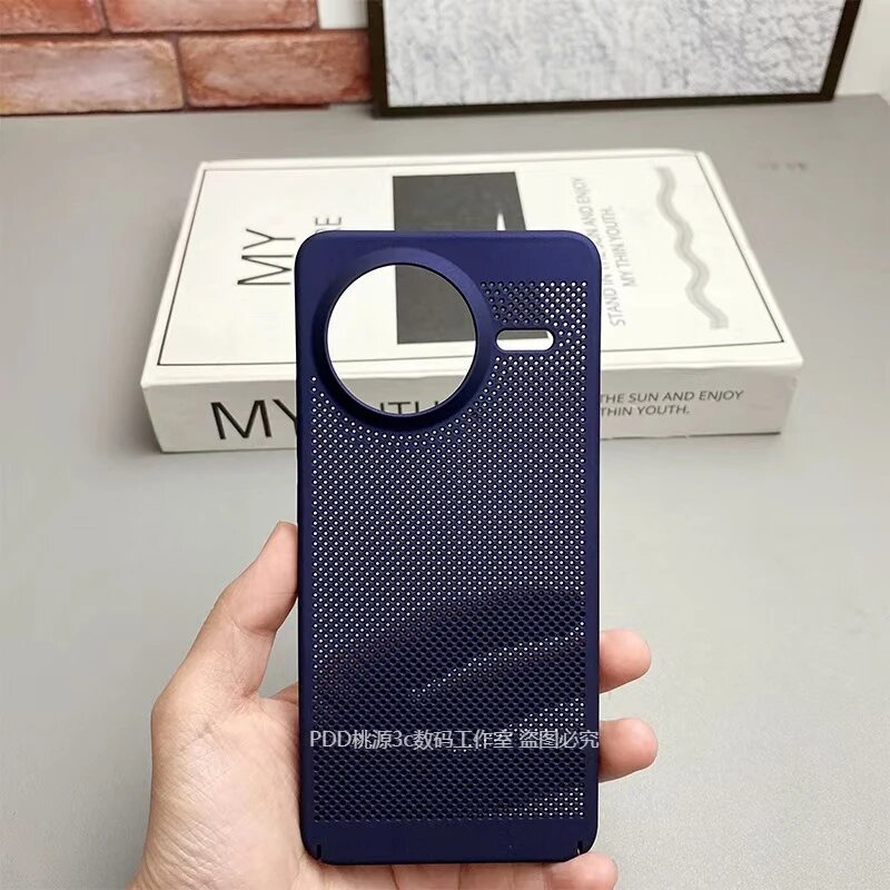 Тонкий охлаждающий чехол для Xiaomi Poco F7 Ultra F7 Pro 5G, модный легкий жесткий чехол для ПК, задняя крышка для POCO F7Pro, стильный корпус