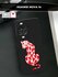 Черный матовый чехол на Huawei Nova 14 / Хуавей Нова 14 с принтом Красный цветок...