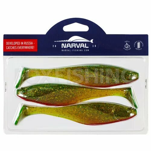 Силиконовая приманка Narval Commander Shad 18см #005 3шт.