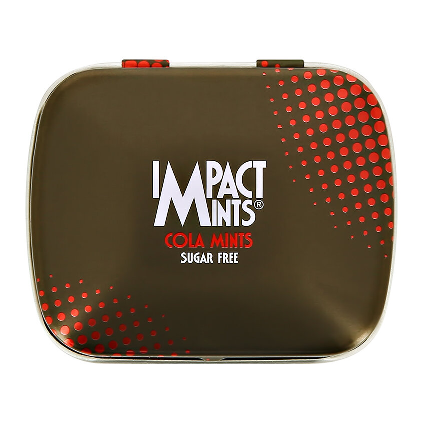 Освежающее драже IMPACT MINTS без сахара со вкусом мятной колы 14 г