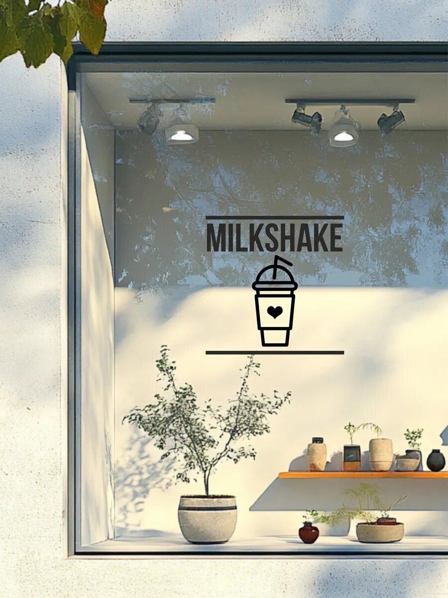 Наклейка milkshake — фото 1